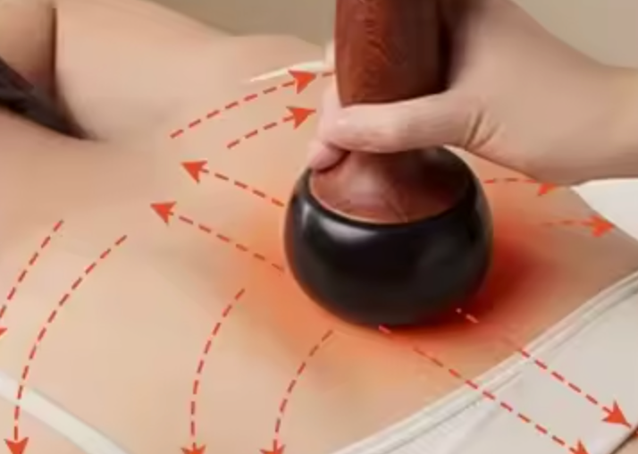 Masajeador Electrico Con Piedra Caliente